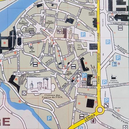 La Note Verte - Parking Gratuit Devant L'Entree Foix Exteriér fotografie