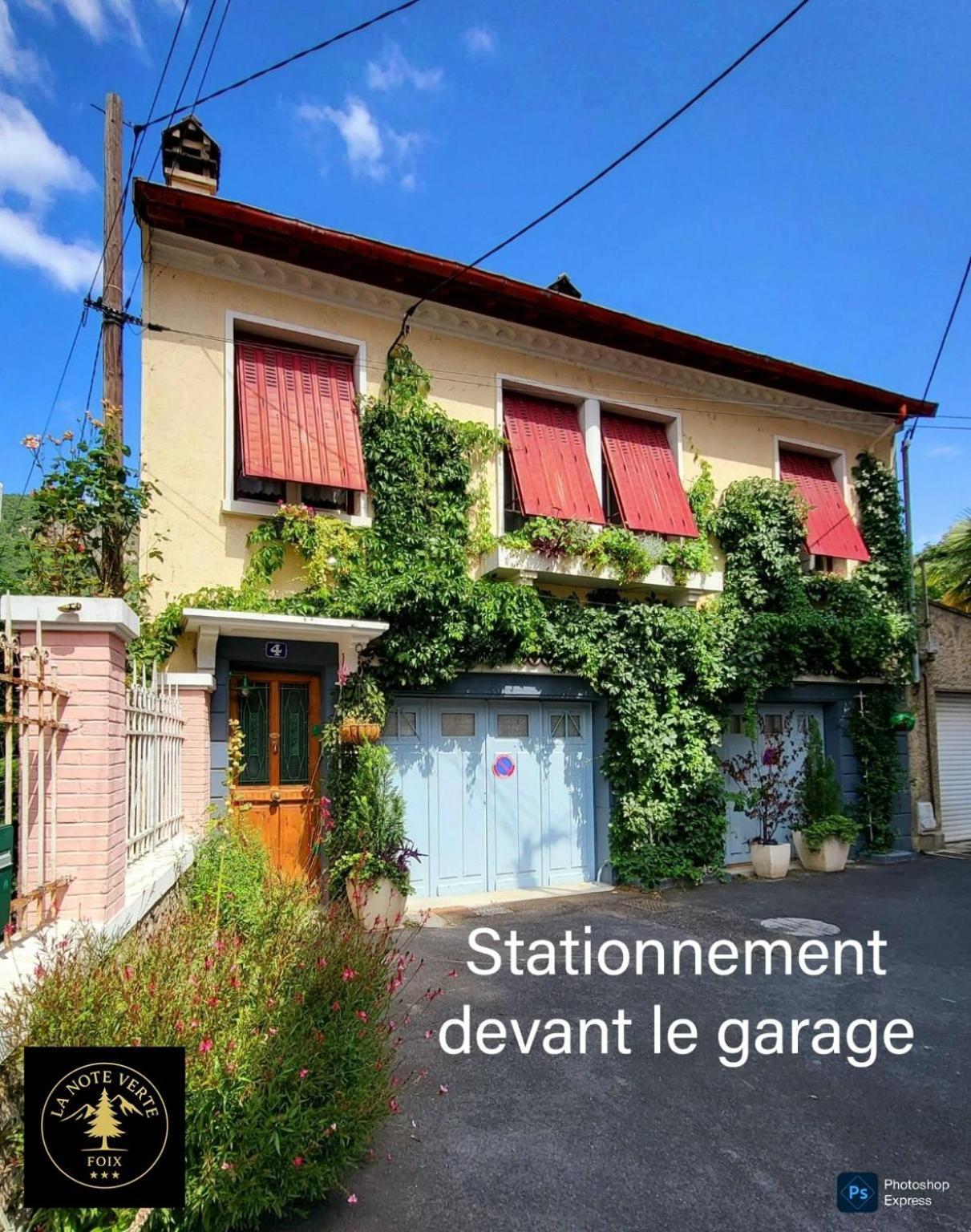 La Note Verte - Parking Gratuit Devant L'Entree Foix Exteriér fotografie